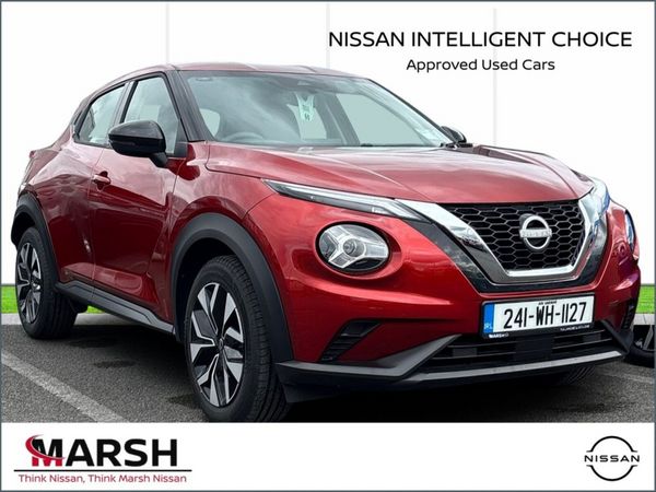 Nissan Juke SUV, Petrol, 2024, Red
