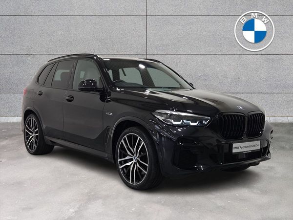 BMW X5 SUV, Petrol Plug-in Hybrid, 2022, Black