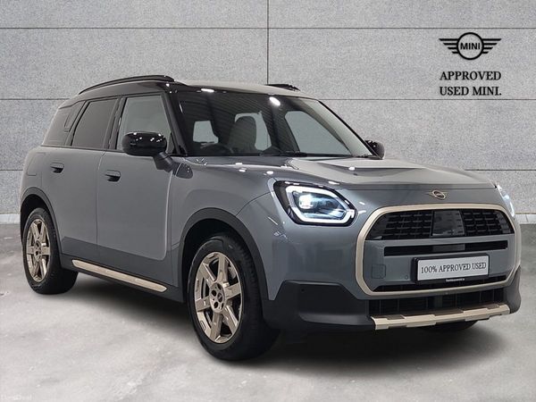 Mini Countryman SUV, Petrol Hybrid, 2024, Green