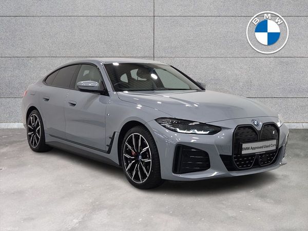 BMW i4 Hatchback, Electric, 2022, Grey