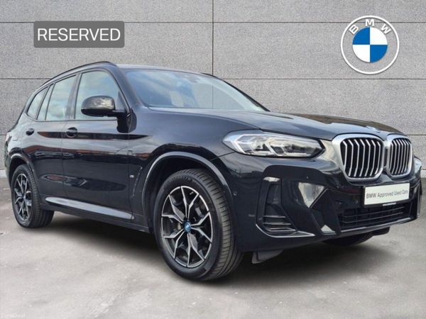 BMW X3 SUV, Petrol Plug-in Hybrid, 2024, Black