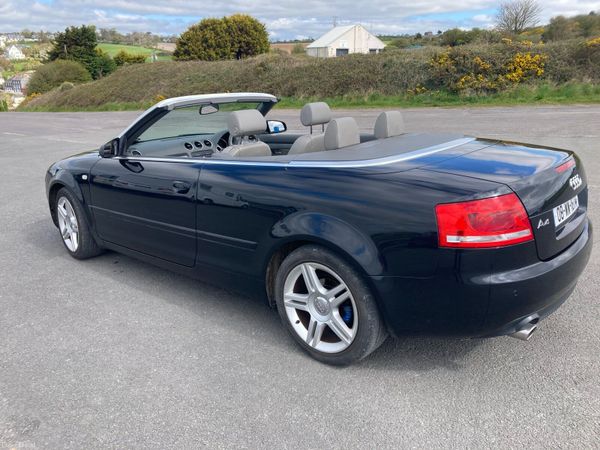 Audi A4 Convertible, Petrol, 2008, Black
