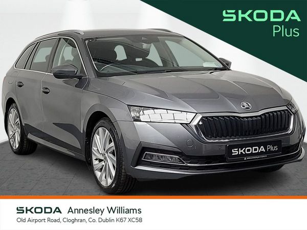 Skoda Octavia Estate, Petrol, 2023, Grey