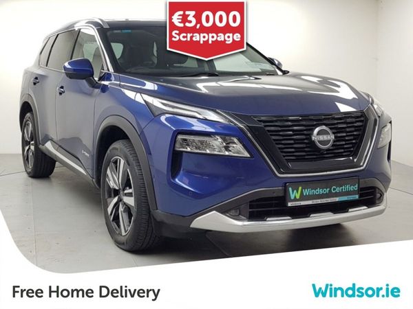 Nissan X-Trail SUV, Petrol Hybrid, 2025, Blue