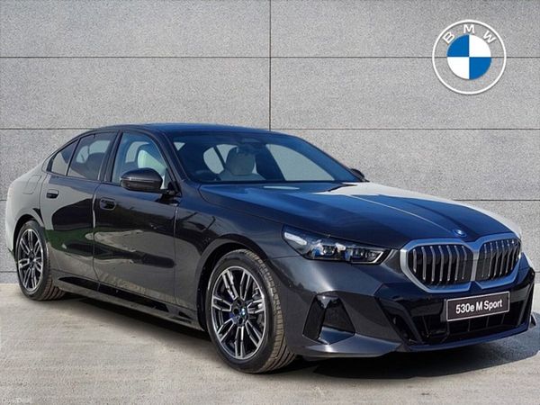 BMW 5-Series Saloon, Petrol Plug-in Hybrid, 2026, Grey