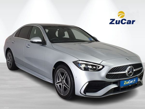 Mercedes-Benz C-Class Saloon, Petrol Plug-in Hybrid, 2024, Silver