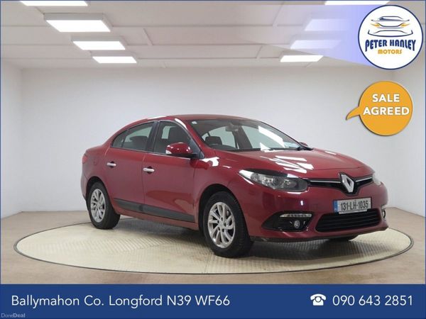 Renault Fluence Saloon, Diesel, 2013, Red