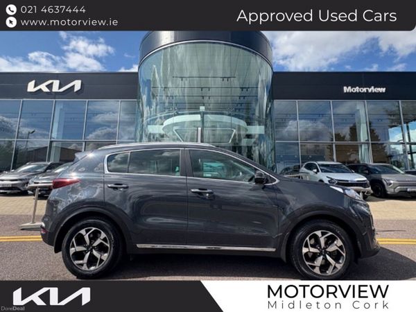 Kia Sportage SUV, Diesel Hybrid, 2020, Grey