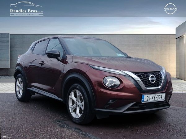 Nissan Juke SUV, Petrol, 2021, Red