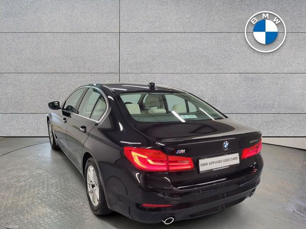 BMW 5-Series Saloon, Diesel, 2018, Black