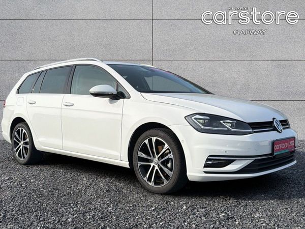 Volkswagen Golf Estate, Petrol, 2020, White