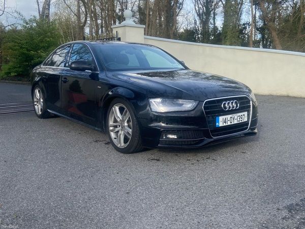 Audi A4 Saloon, Diesel, 2014, Black