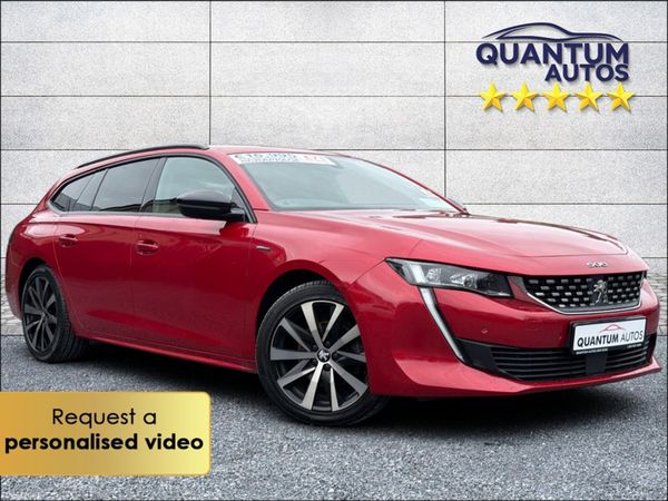 Peugeot 508 Estate, Diesel, 2021, Red