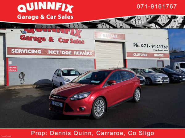 Ford Focus Hatchback, Diesel, 2012, Red