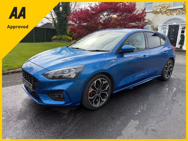 Ford Focus Hatchback, Petrol, 2020, Blue