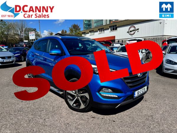 Hyundai Tucson Estate, Diesel, 2016, Blue