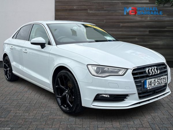 Audi A3 Saloon, Petrol, 2014, White
