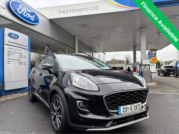 Ford Puma MPV, Petrol Hybrid, 2023, Black