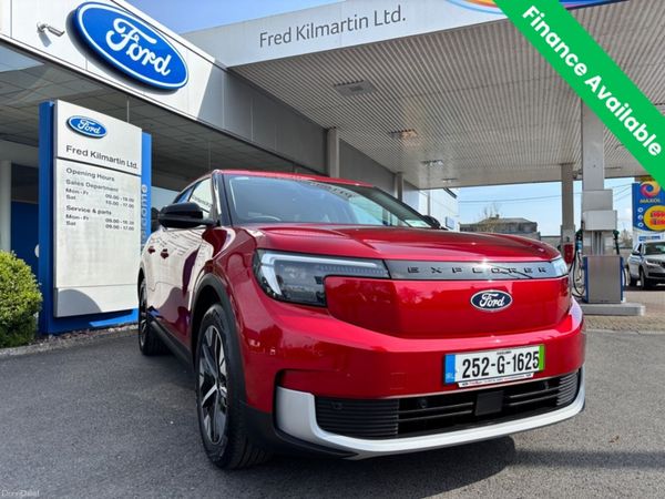 Ford Explorer MPV, Electric, 2025, Red