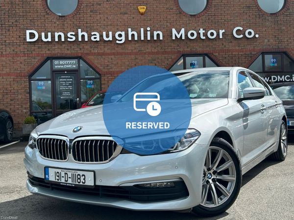 BMW 5-Series Saloon, Petrol, 2019, Grey