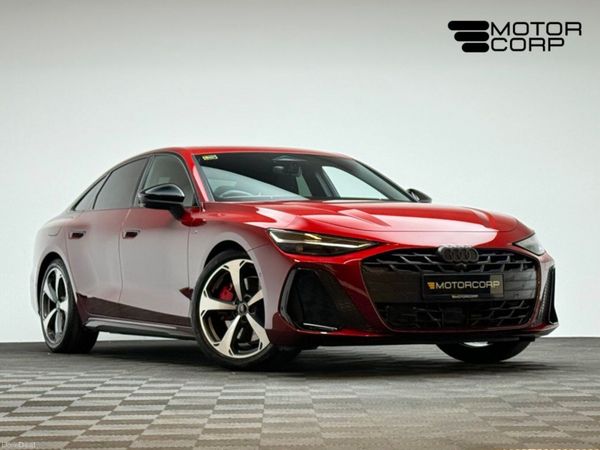 Audi A6 Saloon, Petrol Plug-in Hybrid, 2026, Red