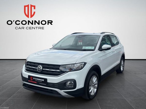 Volkswagen T-Cross Estate, Petrol, 2020, White