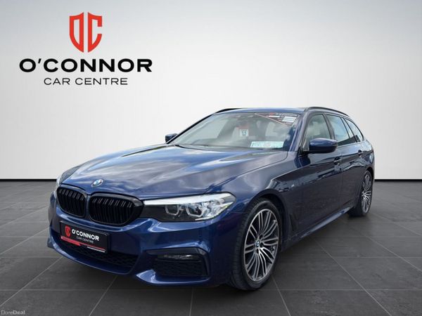 BMW 5-Series Estate, Diesel, 2019, Blue