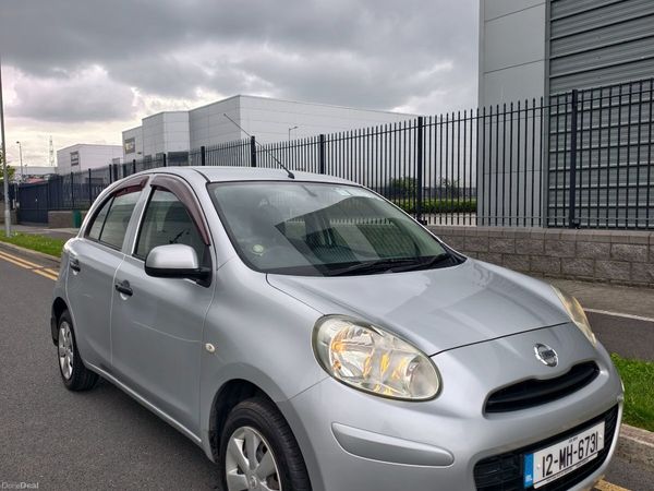 Nissan March Hatchback, Petrol, 2012, Silver