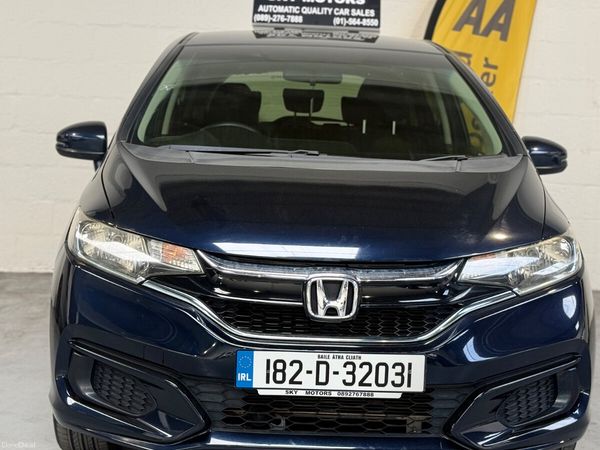 Honda Jazz Hatchback, Petrol Hybrid, 2018, Blue
