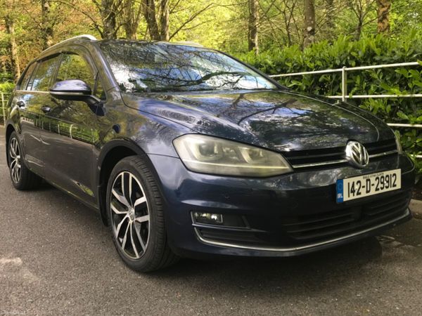 Volkswagen Golf Estate, Petrol, 2014, Blue