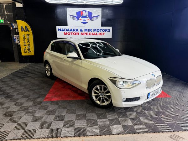 BMW 1-Series Hatchback, Petrol, 2014, White