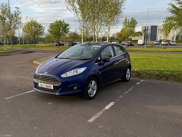 Ford Fiesta Hatchback, Petrol, 2015, Blue