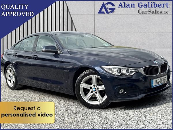 BMW 4-Series Saloon, Diesel, 2015, Blue
