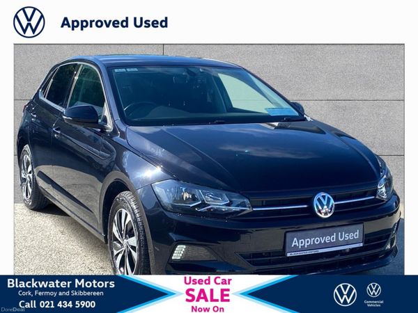 Volkswagen Polo Hatchback, Petrol, 2018, Black