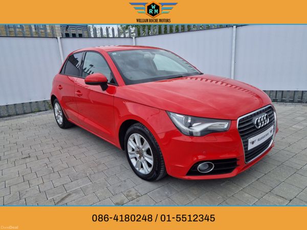 Audi A1 Hatchback, Petrol, 2013, Red