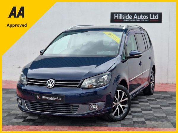 Volkswagen Touran MPV, Petrol, 2013, Blue