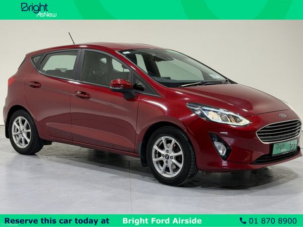 Ford Fiesta Hatchback, Petrol, 2019, Red