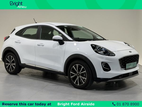 Ford Puma MPV, Petrol Hybrid, 2023, White