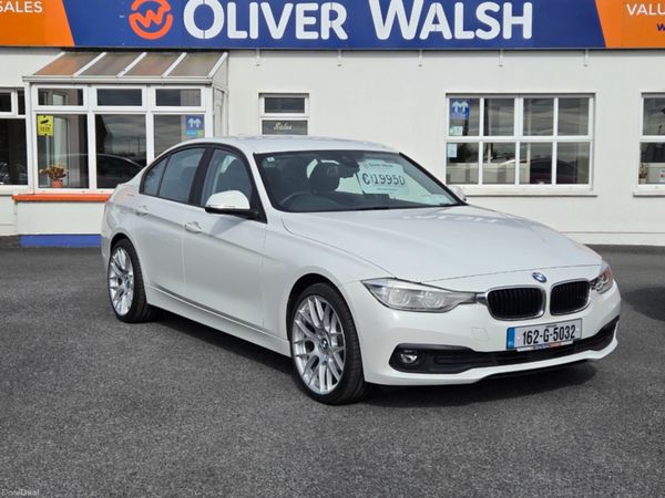 BMW 3-Series Saloon, Diesel, 2016, White