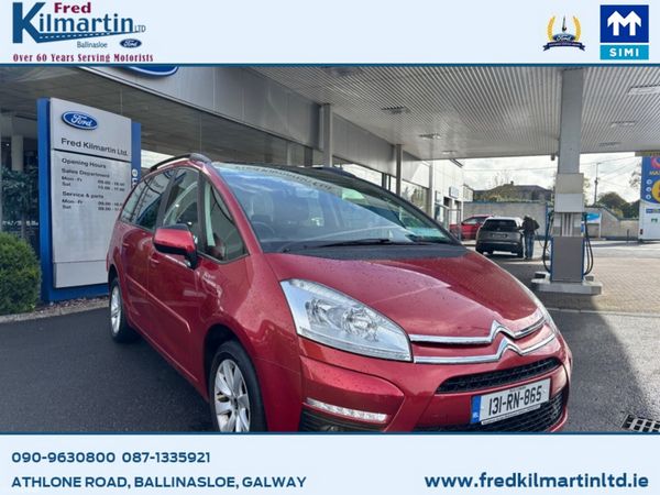 Citroen Grand C4 Picasso MPV, Diesel, 2013, Red