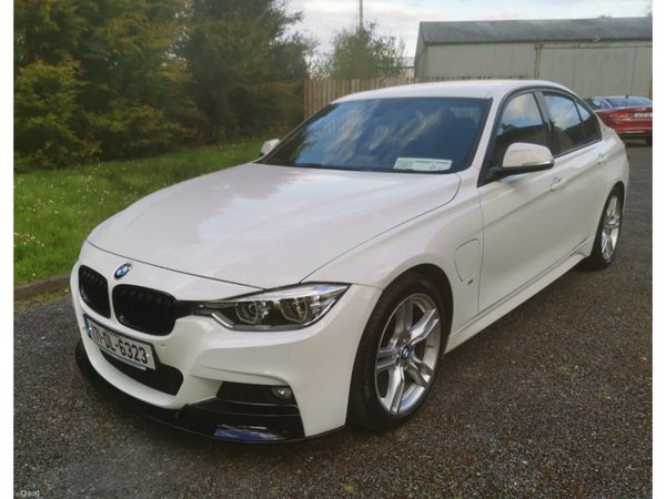 BMW 3-Series Saloon, Petrol Hybrid, 2017, White