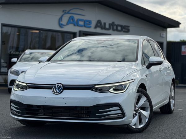 Volkswagen Golf Hatchback, Petrol Hybrid, 2021, White