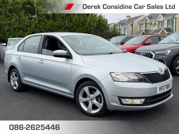 Skoda Rapid Hatchback, Petrol, 2017, Silver