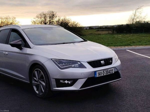 SEAT Leon Estate, Diesel, 2014, Silver