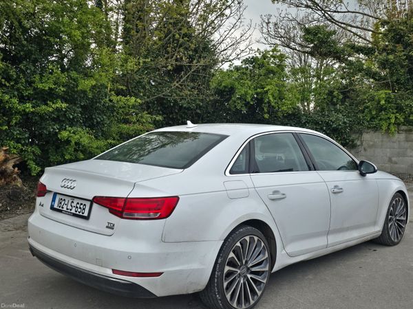 Audi A4 Saloon, Diesel, 2018, White