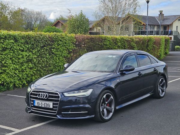 Audi A6 Saloon, Diesel, 2015, Blue