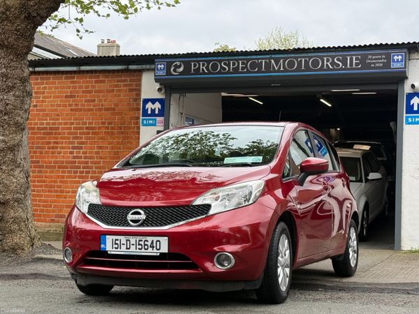 Nissan Note MPV, Petrol, 2015, Red