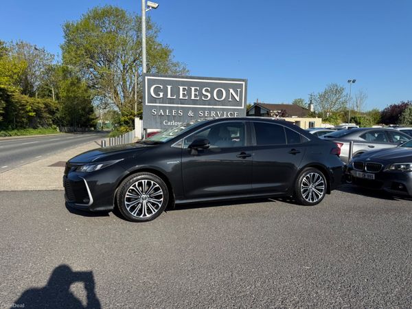 Toyota Corolla Saloon, Petrol Hybrid, 2019, Black