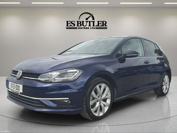 Volkswagen Golf Hatchback, Petrol, 2017, Blue