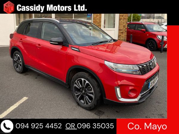 Suzuki Vitara SUV, Petrol Hybrid, 2025, Red